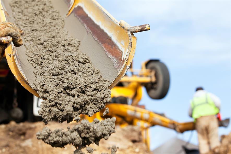 An industry group has called for an industry-wide carbon-rating system to disclose the carbon embedded in different concrete mixtures. Photograph: BanksPhotos/Getty Images