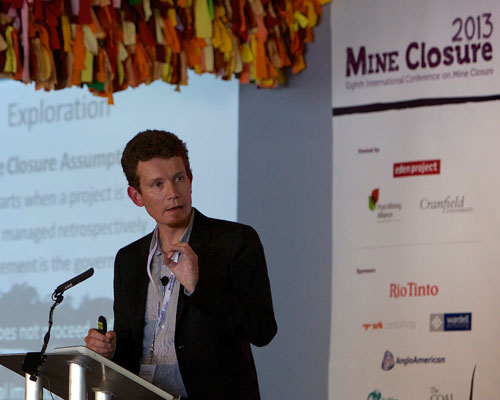 The eighth international conference on Mine Closure 2013 was held at the Eden Project. Credit: Eden Project