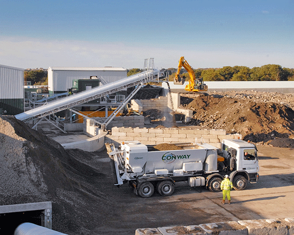 FM Conway’s recycling yard at Dartford
