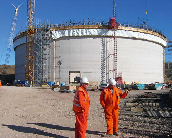 Large infrastructure projects are driving demand for minerals in Wales and beyond. Photograph: Hanson