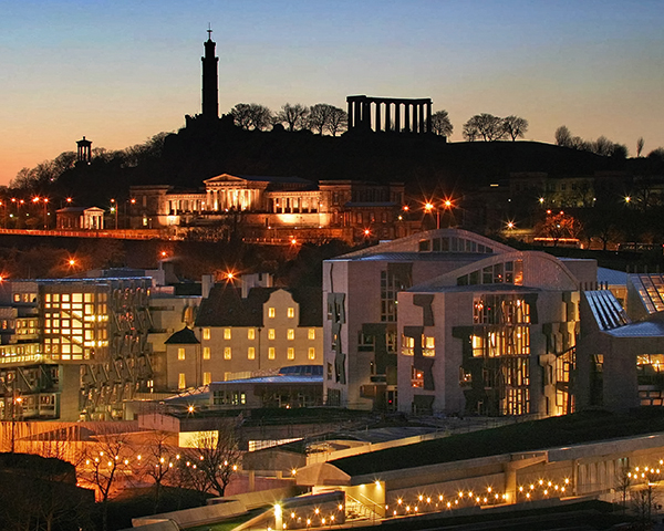 Scottish parliament is debating planning bill. Photo:Scottish Parliament