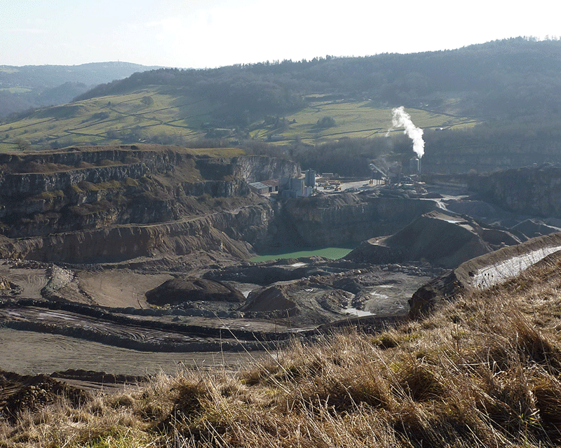 Future supply of crushed rock is more secure thanks to higher landbanks. Photo: Peter Barr/Geograph.org.uk