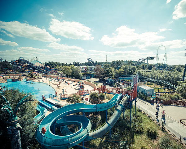 Thorpe Park resort in Surrey is an example of non-traditional restoration of a mineral site