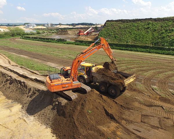 North Cave quarry, part of Humberside Aggregates, a recent acquisition. Photo: Breedon