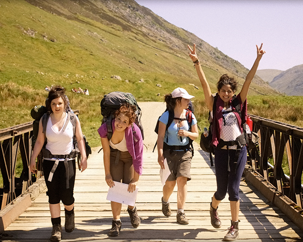 A Duke of Edinburgh’s Award expedition. Photo: Dofe Award