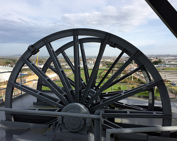 Reopening the South Crofty mine would bring at least 1,000 jobs to the region. Photograph: Strongbow Exploration