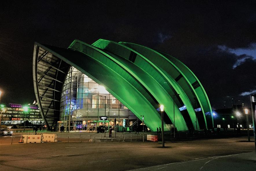 Next year's UN climate change summit, will take place at the SEC Centre in Glasgow. Photo:Guy Percival/ Publicdomainpictures.net