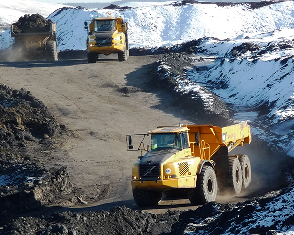 The minerals sector delivers more than 200 million tonnes of materials every year. Photograph Hargreaves