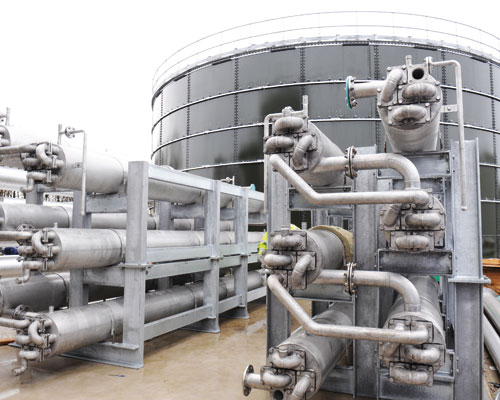 Waste from central Scotland goes to Scottish Water Horizon’s AD plant in North Lanarkshire (credit: Scottish Water Horizon)