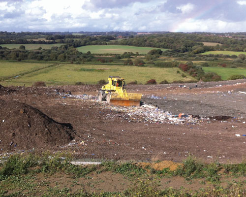 Pebsham is the last remaining landfill site in East Sussex and is due to close this summer. Credit: Ian Blake