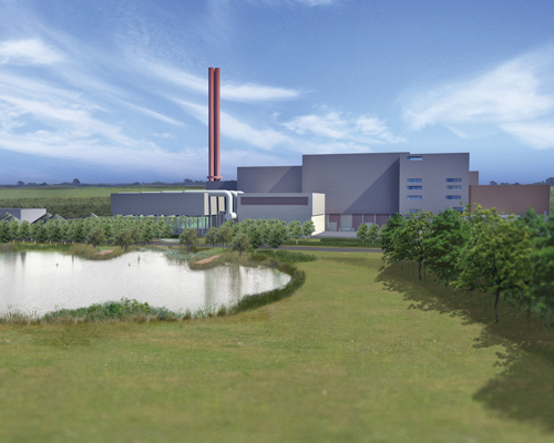Rookery South EfW plant. Credit: Covanta