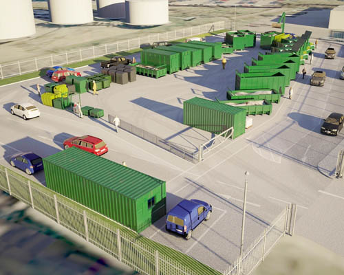 Caister-on-Sea is the second busiest recycling centre in Norfolk (credit: Norfolk County Council)