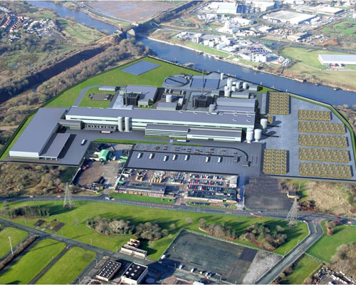 Saica's paper mill, Manchester. Credit: Saica