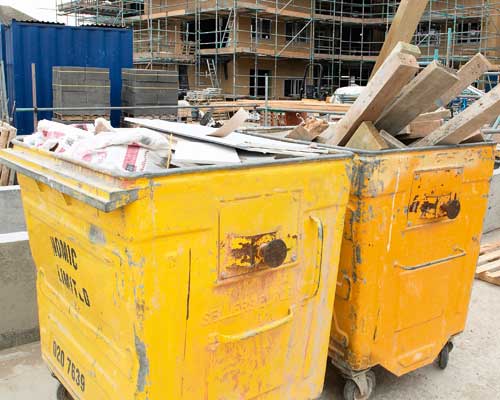 Site waste recycling has increased. Credit: Brighton and Hove City Council