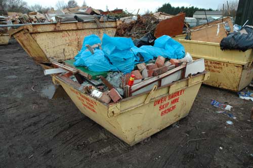 Baguley: ordered to pay back £116,101 for storing materials of a hazardous nature on site (Image credit: Environment Agency)