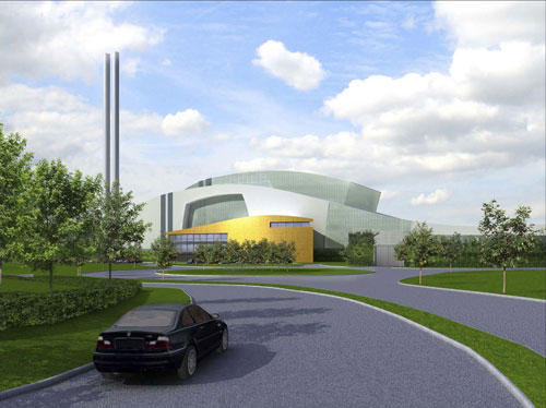 Oxfordshire: Viridor has submitted a revised application for its Ardley energy from waste plant (Image credit: Viridor Waste Management Ltd)