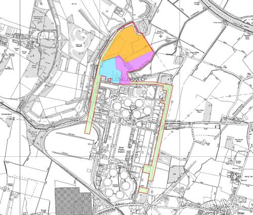Drax Power Station: no objections raised against 290MW biomass fuelled power station (Image credit: North Yorkshire based on Ordnance Survey Mapping Crown Copyright AM66/10)