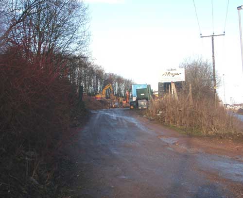 Former Berrisford Transport Yard (Image Credit: Staffordshire CC)