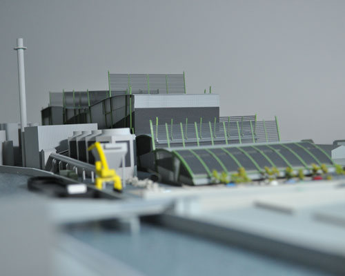 Model of Energy Works site in Hull. Credit: Spencer Group