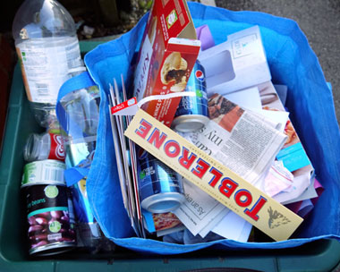 Biffa's service includes fortnightly collection of comingled recyclables