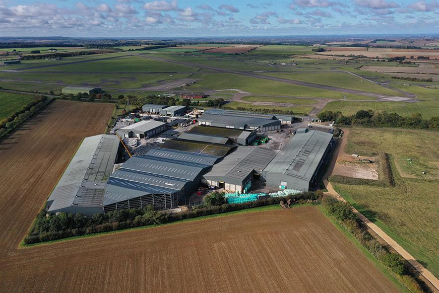 One of the facility's shown was Mid-UK's £30m material recycling facility at Barkston, which is due to open in April 2021