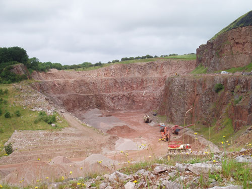 Goldmire Quarry (Image Credit: Cumbria CC)