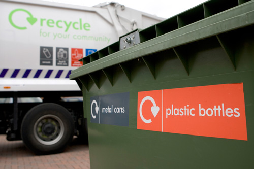 Recyclates: a valuable source of raw materials for manufacturing and refuse derived fuels (Image credit: Waste Watch)