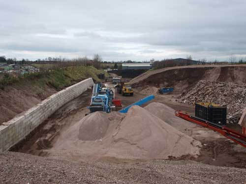 Hollybush Recycling Centre (Image Credit: Staffordshire CC)