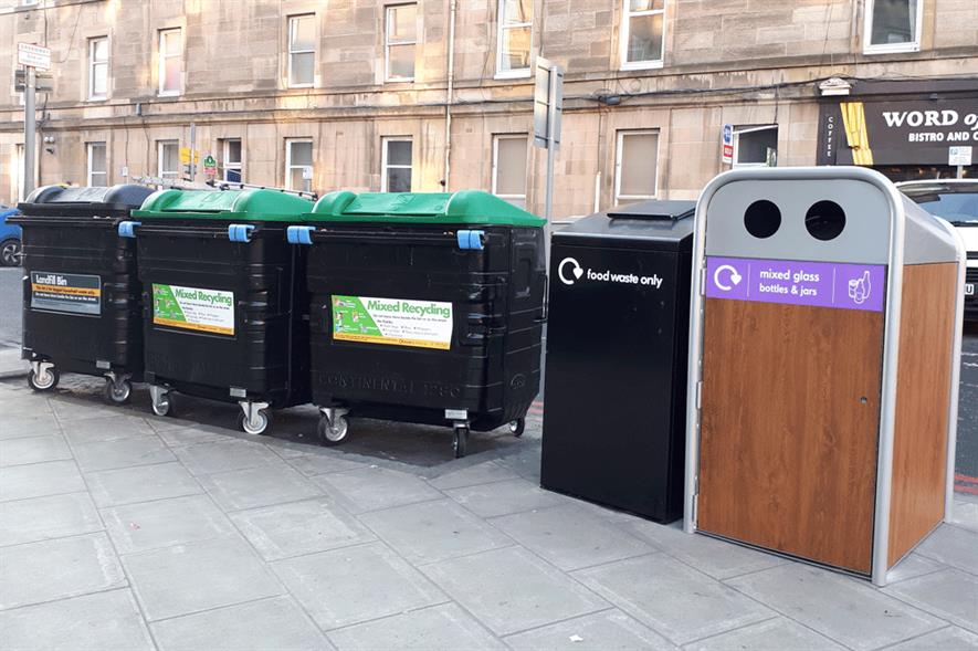 Edinburgh to create onstreet recycling ‘hubs’ Mineral and Waste Planning