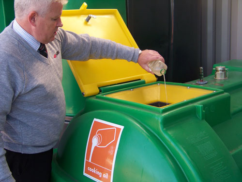 Used cooking oil from HRCs in Wiltshire makes 'green' energy