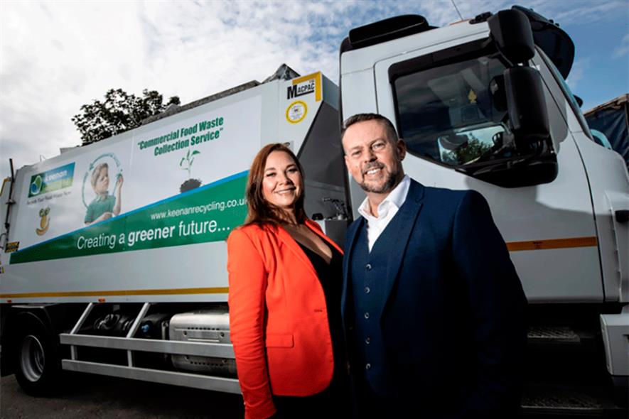 Keenan Recycling hopes to expand its food waste collection services in England when new legislation comes into force