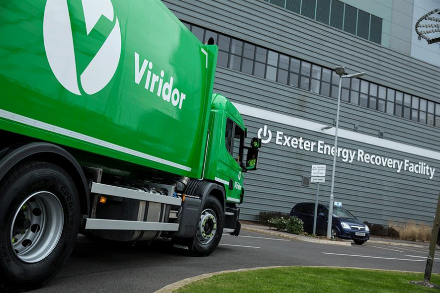 Leep is working with Viridor to take heat from the Marsh Barton EfW plant