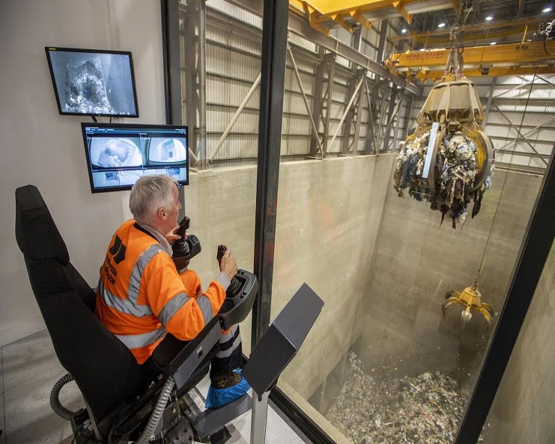 Waste treated at the Millerhill facility will generate electricity for 32,000 households and businesses