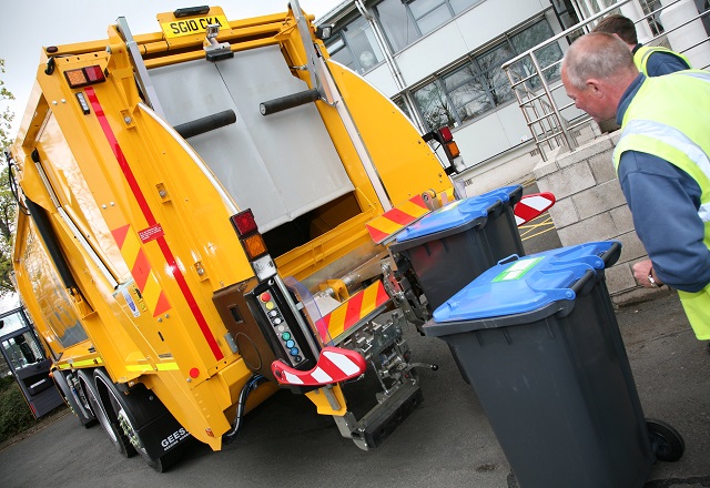 Waste collection, image copyright Scottish Borders Council