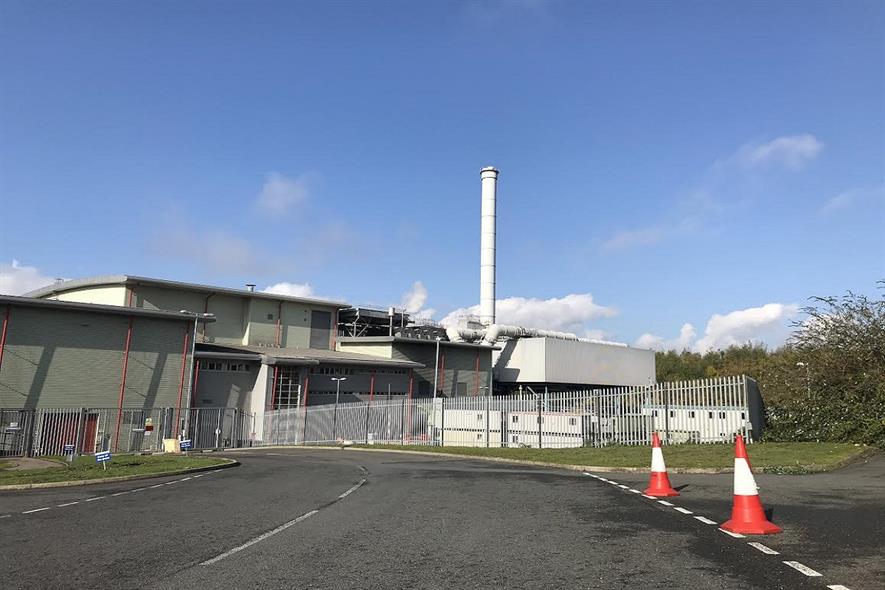 The EfW plant, image copyright endswasteandbioenergy.com