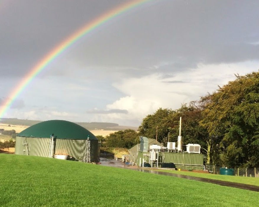 BioGask's AD plant near Turriff, Aberdeenshire: Picture Biogask