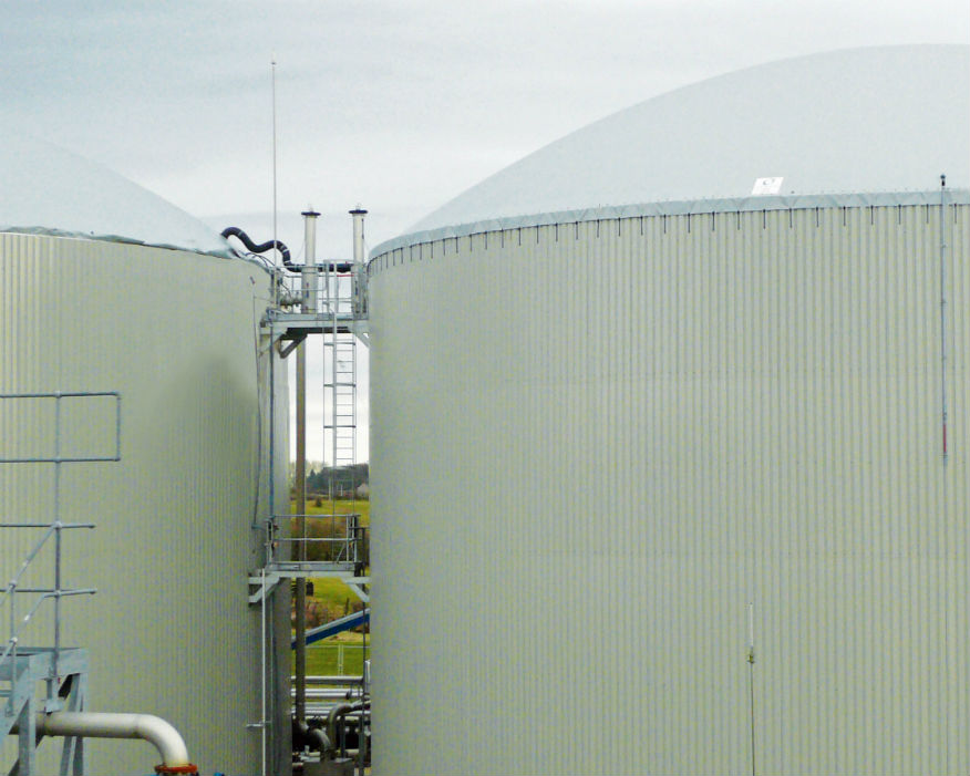 Clearfleau's completed AD plant at Lake District Biogas. Picture: Clearfleau