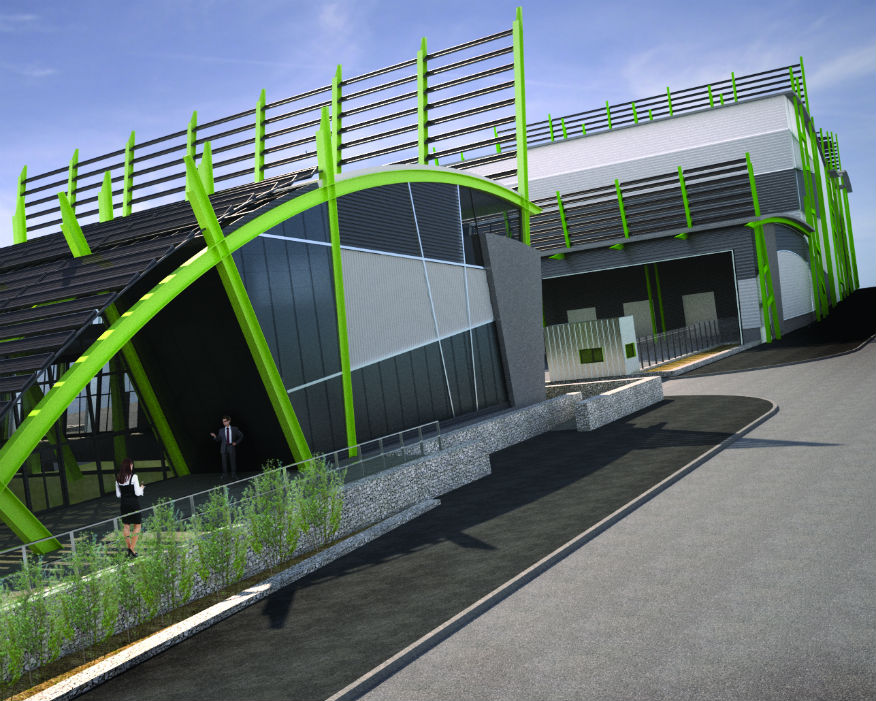 Energy Works will be the largest facility of its type in the UK. Picture: Spencer Group