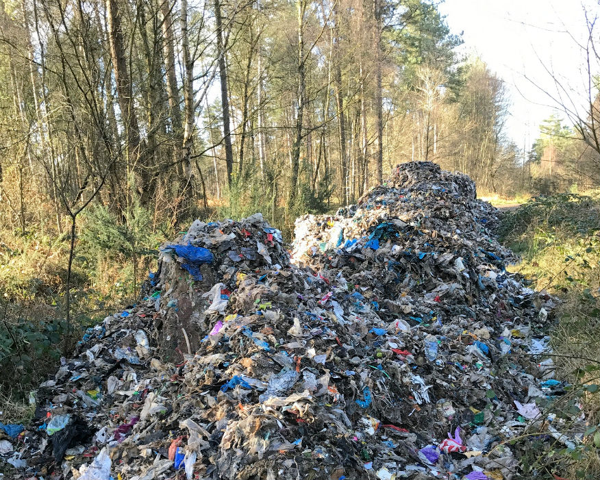 Councils dealt with over one million flytipping incidents last year. Picture: CLA