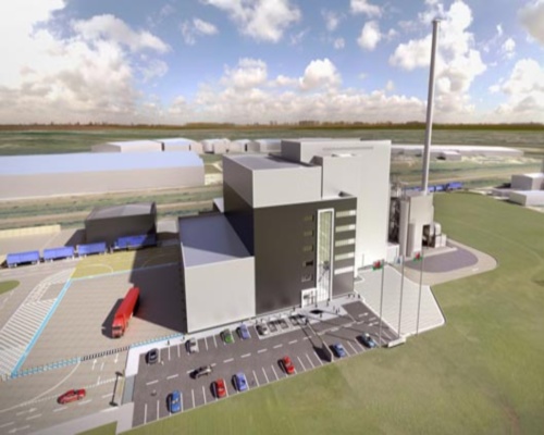 The energy-recovery plant will process up to 200,000 tonnes of waste. Picture: Wheelabrator