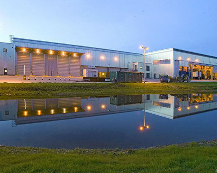 The Dumfries & Galloway facility in Lochar Moss. Picture: Renewi