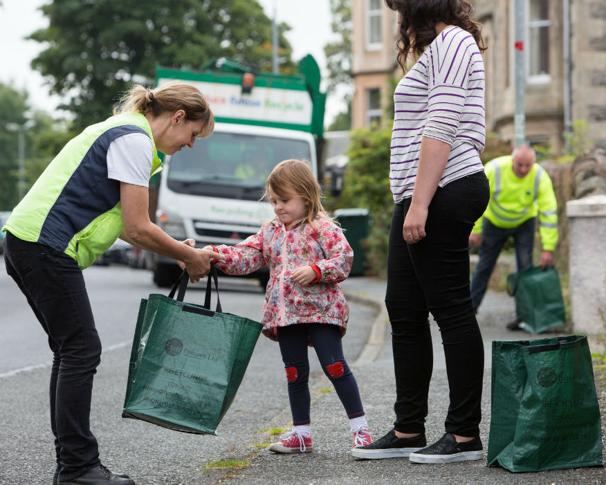 Isle of Bute became a Zero Waste Town two years go. Picture Zero Waste Scotland