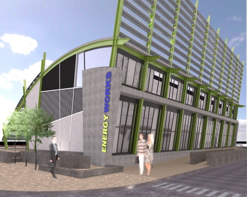 The plant will use gasification, in-vessel composting and AD. Picture: Energy Works