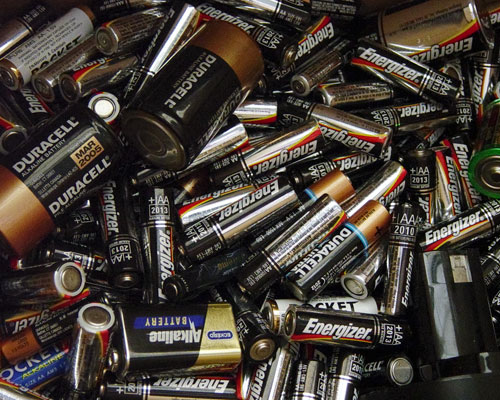The UK has more than 40 compliance schemes to help WEEE producers meet their take-back obligations. Batteries are one of the products included. Credit: Moira