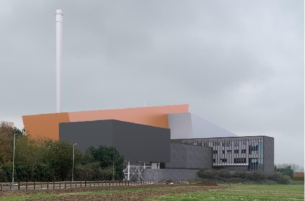 The proposed EfW plant would have an annual capacity of 295,000 tonnes and generate 28MW of energy (Photograph: Grundon)