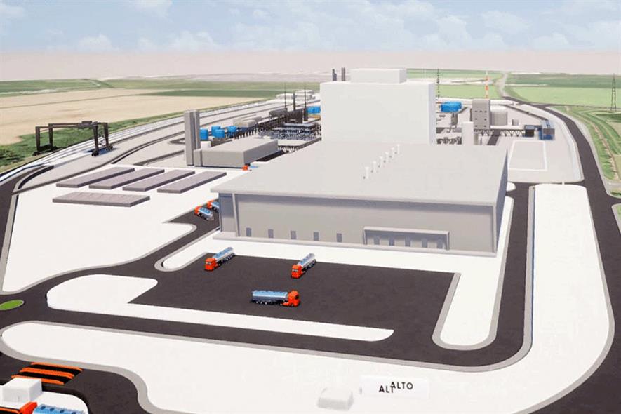 The Altalto facility is planned to process up to 600,000 tonnes a year of solid recovered fuel into aviation fuel