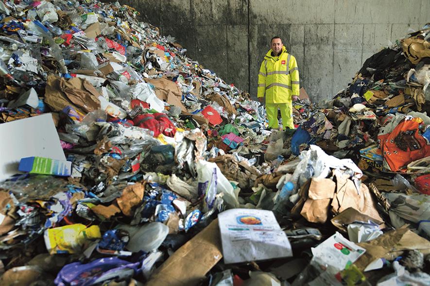 Topham believes China's mixed paper and mixed plastics ban will benefit UK in the long term. Photo: Leo Wilkinson