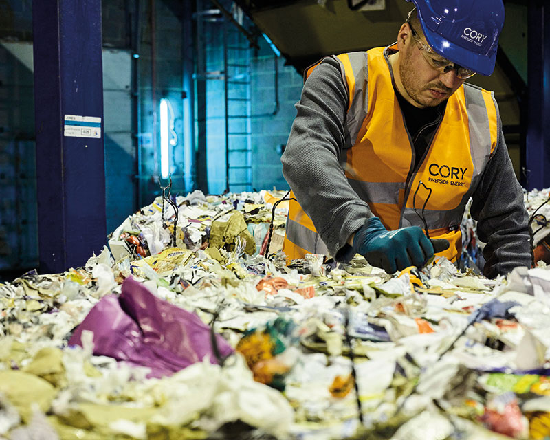 Resources and Waste Strategy is DEFRA's first step to initiate new waste minimisation policies. Photo: CORY