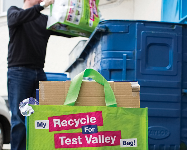 Multi-trip bags have helped simplify collection (photograph: Cromwell Polythene)