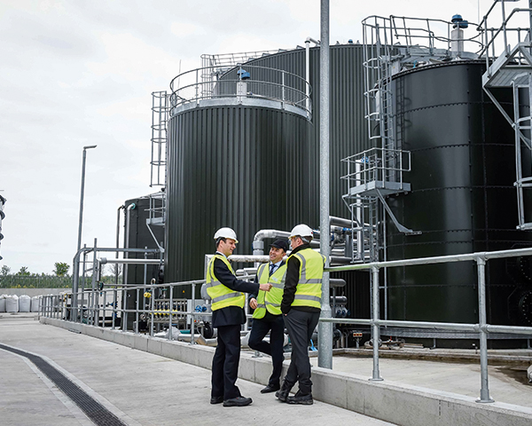 The UK has almost 600 operational AD plants. Photo:Biogen